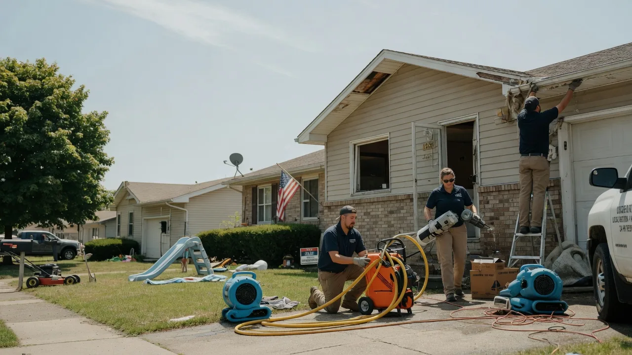 Water Damage Restoration in Offerle, KS near me
